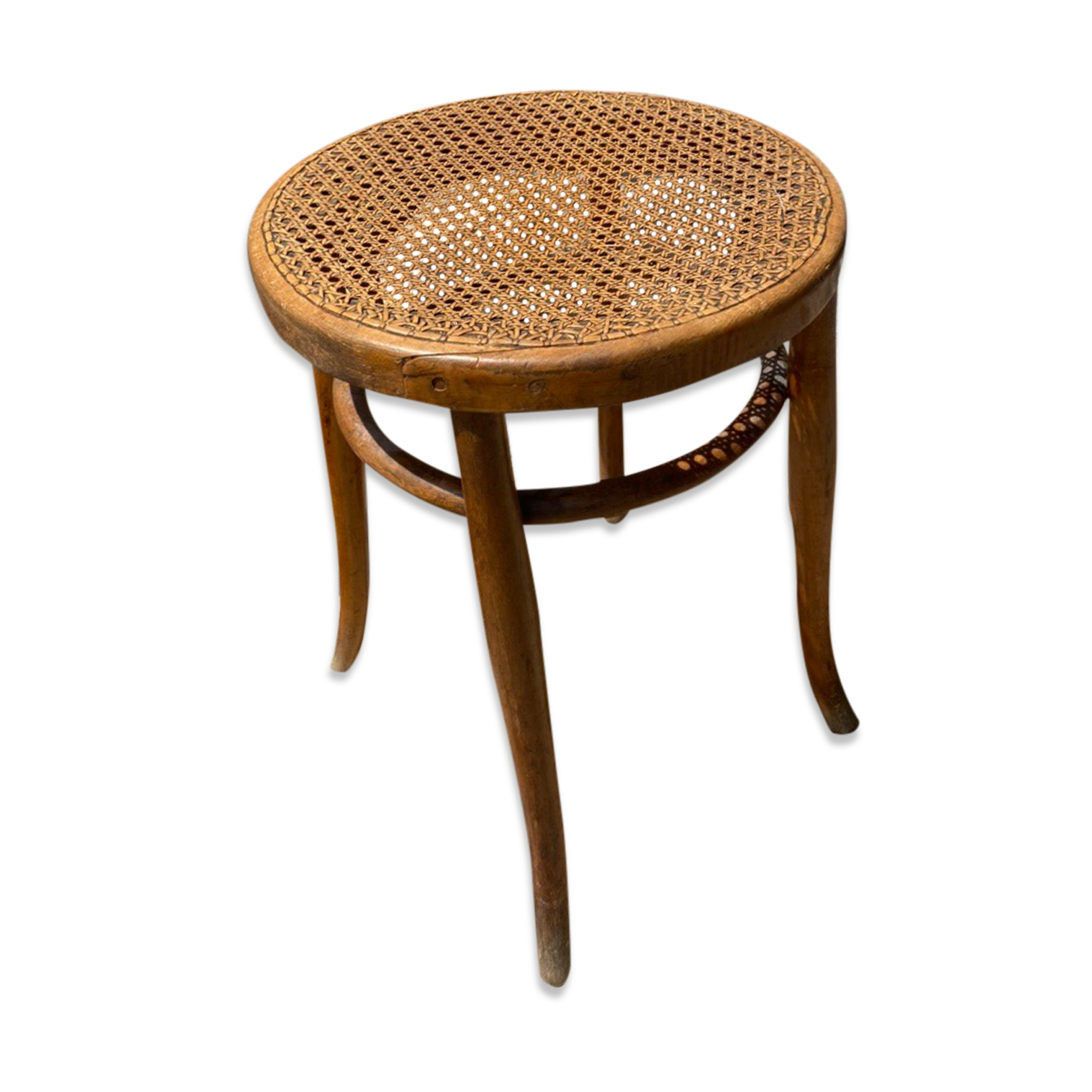 Bistro stool with canning seat