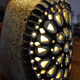 Fat Lava ceramic lamp with double lighting from the 60s/70s.