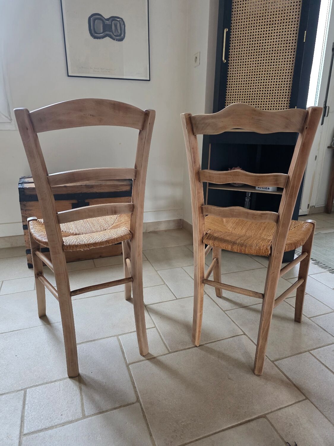 Old church chairs