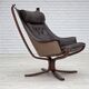 1970s, Norwegian design by Sigurd Ressel, lounge chair model "Falcon".