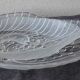 2 plats en verre cygne