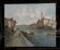 Tableau XIXème peinture à l'huile sur toile