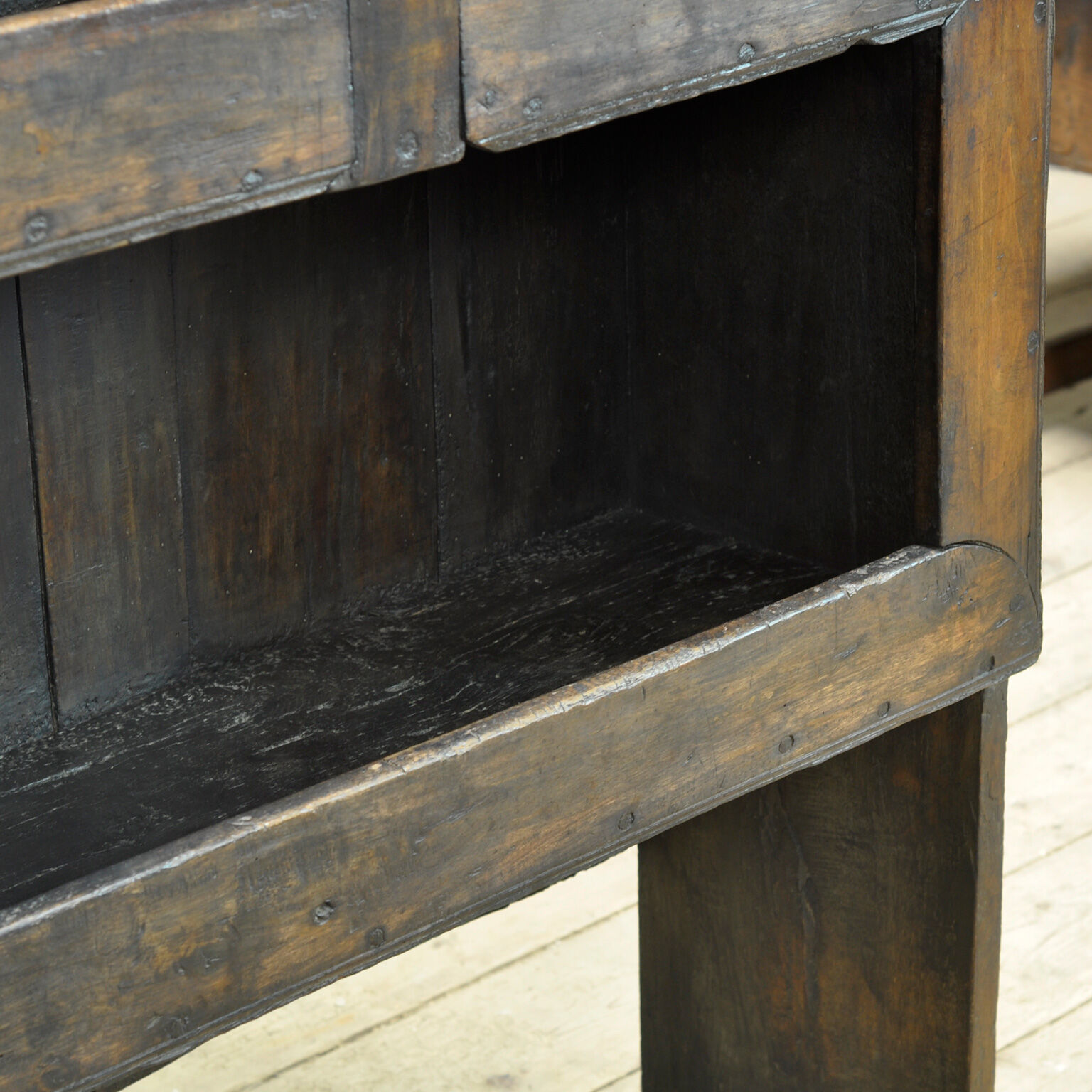Spanish oak cabinet, circa 1800