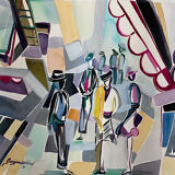 "The Parade" by Georgine Haddad