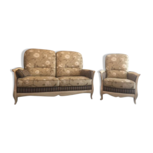 Canapé avec fauteuil