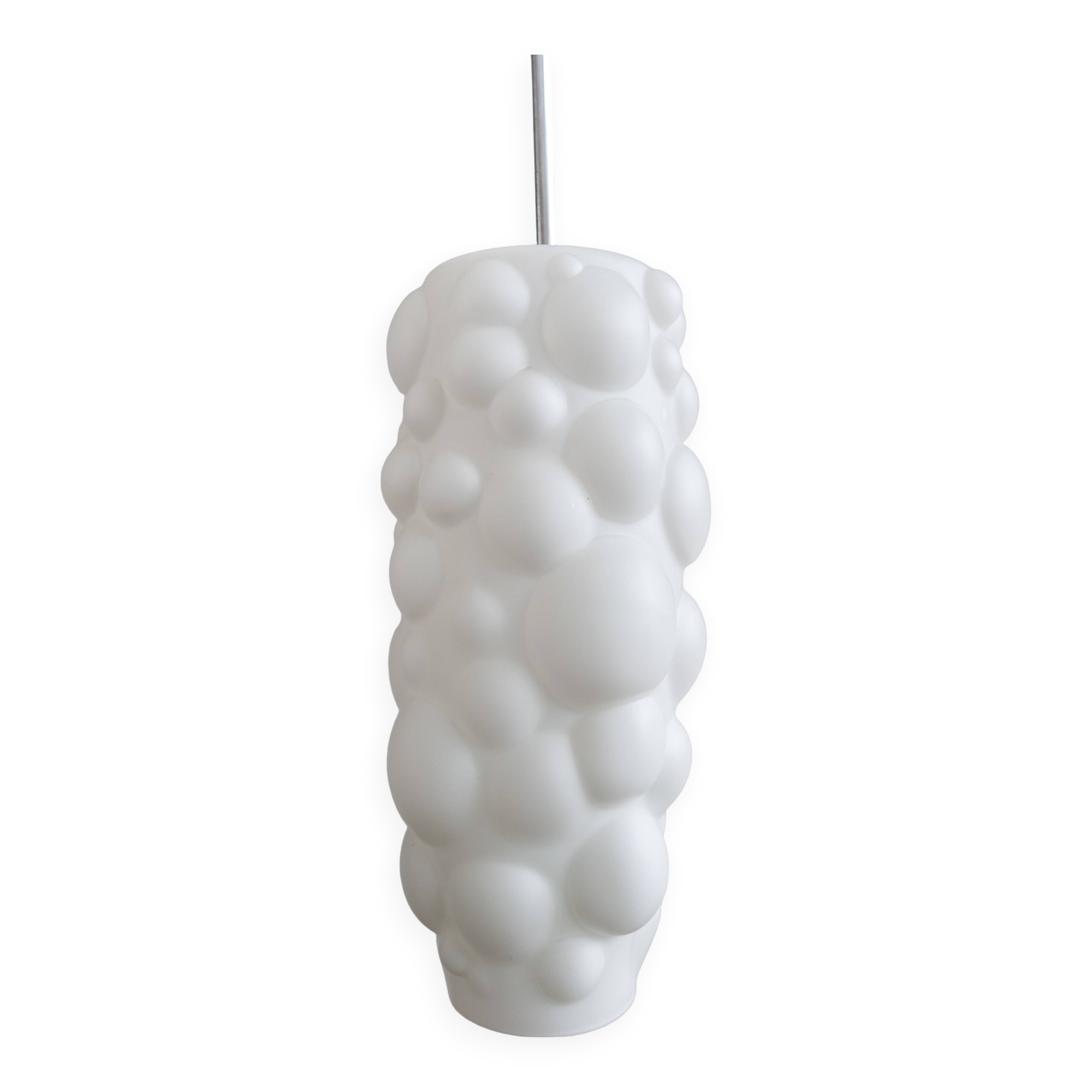 Bubbles Glass Pendant by Osvětlovací Sklo, 1970s