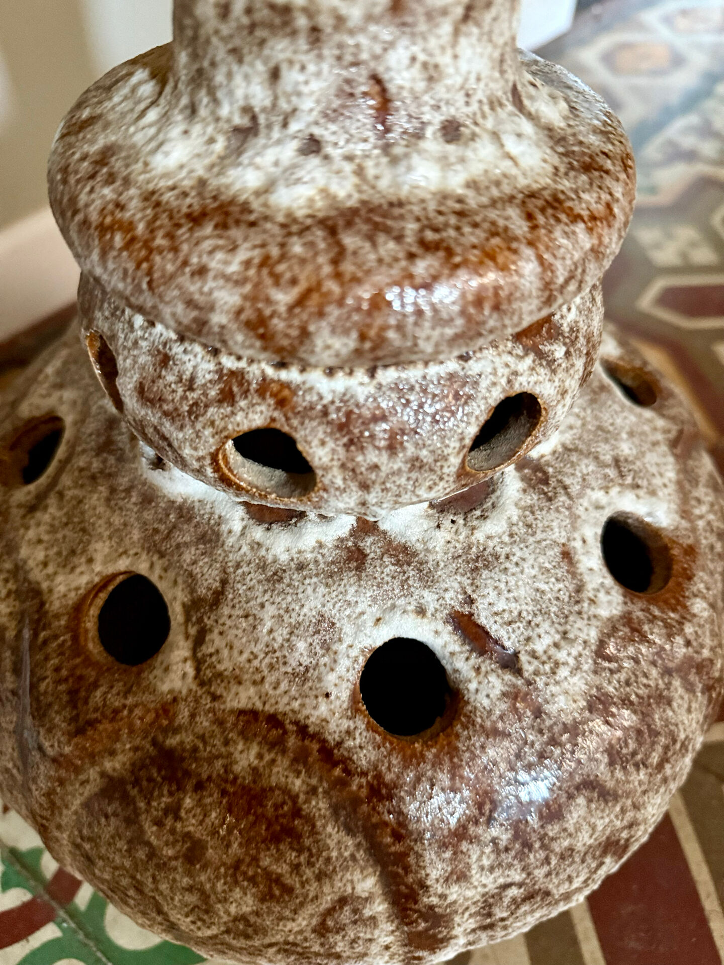 Grande Lampe Vintage 1970 – Céramique