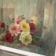 Tableau vintage fleurs