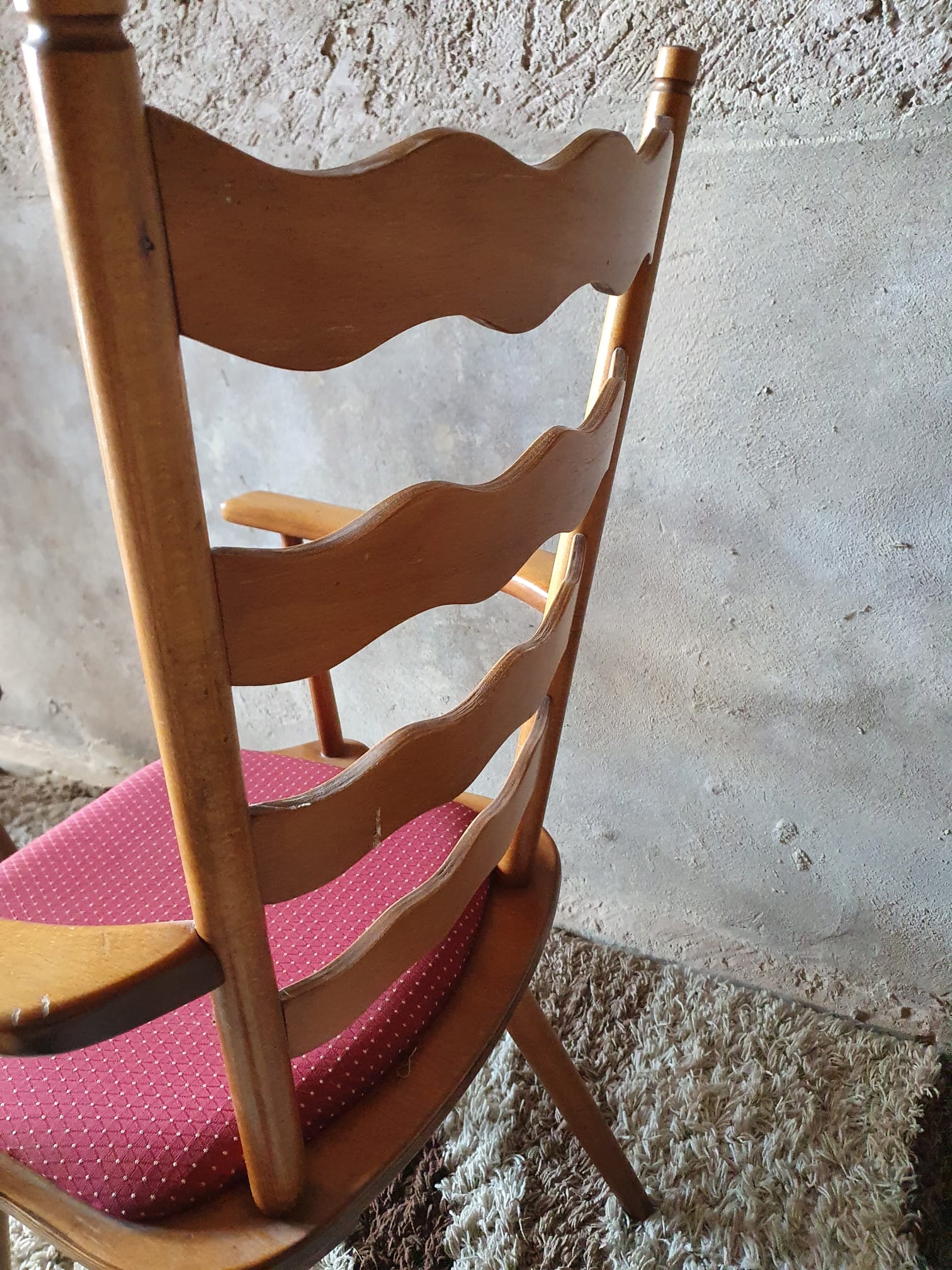 Paire de chaise style "Moustache" vintage