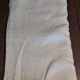 Old hemp sheet monogram AR 225 x 280 cm