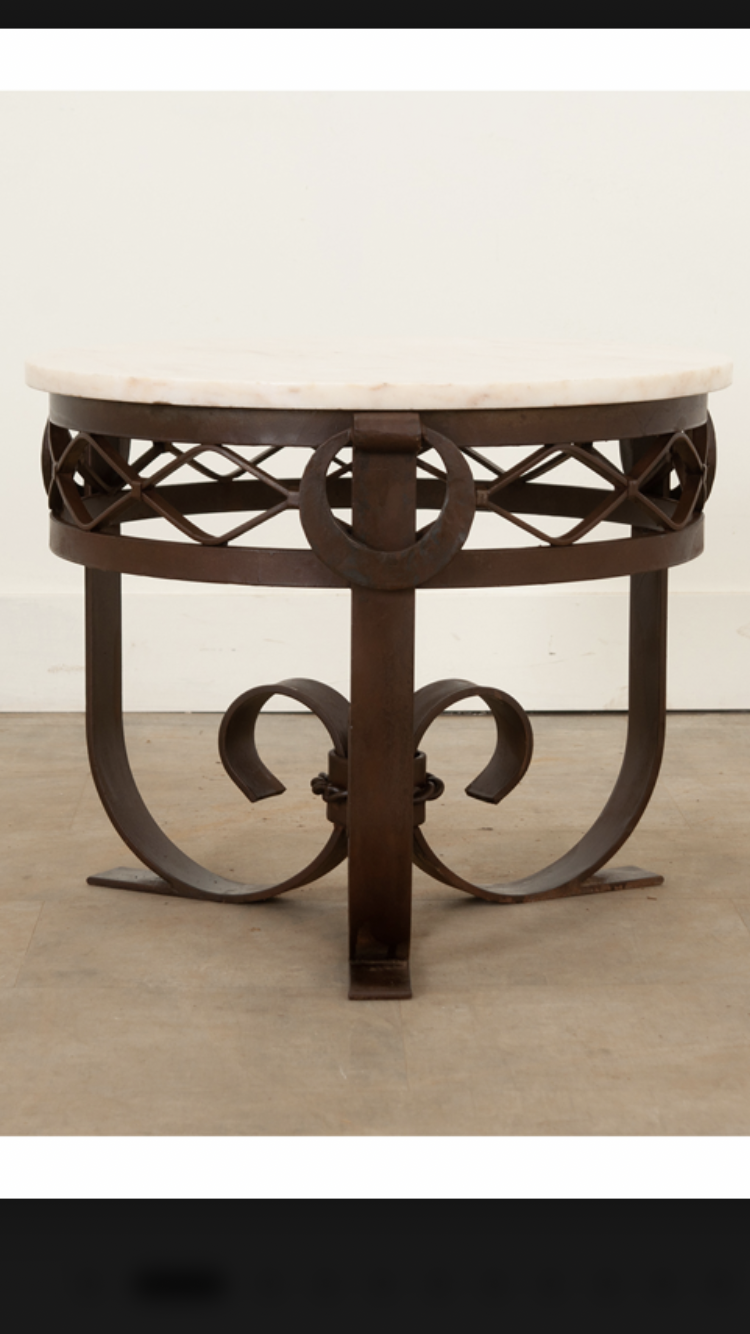 Art Deco Gueridon - Coffee table 1920