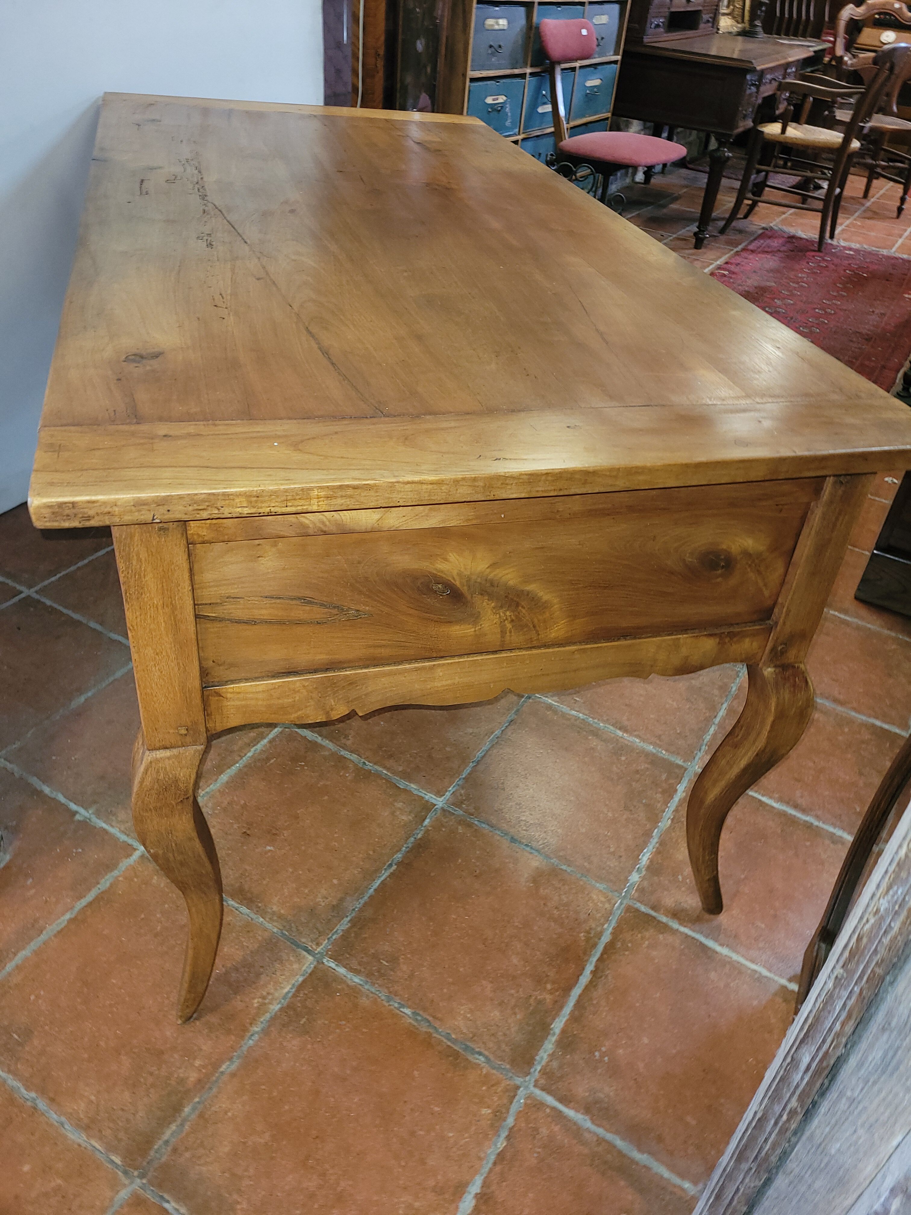 Office louis XV Norman style in cherry tree