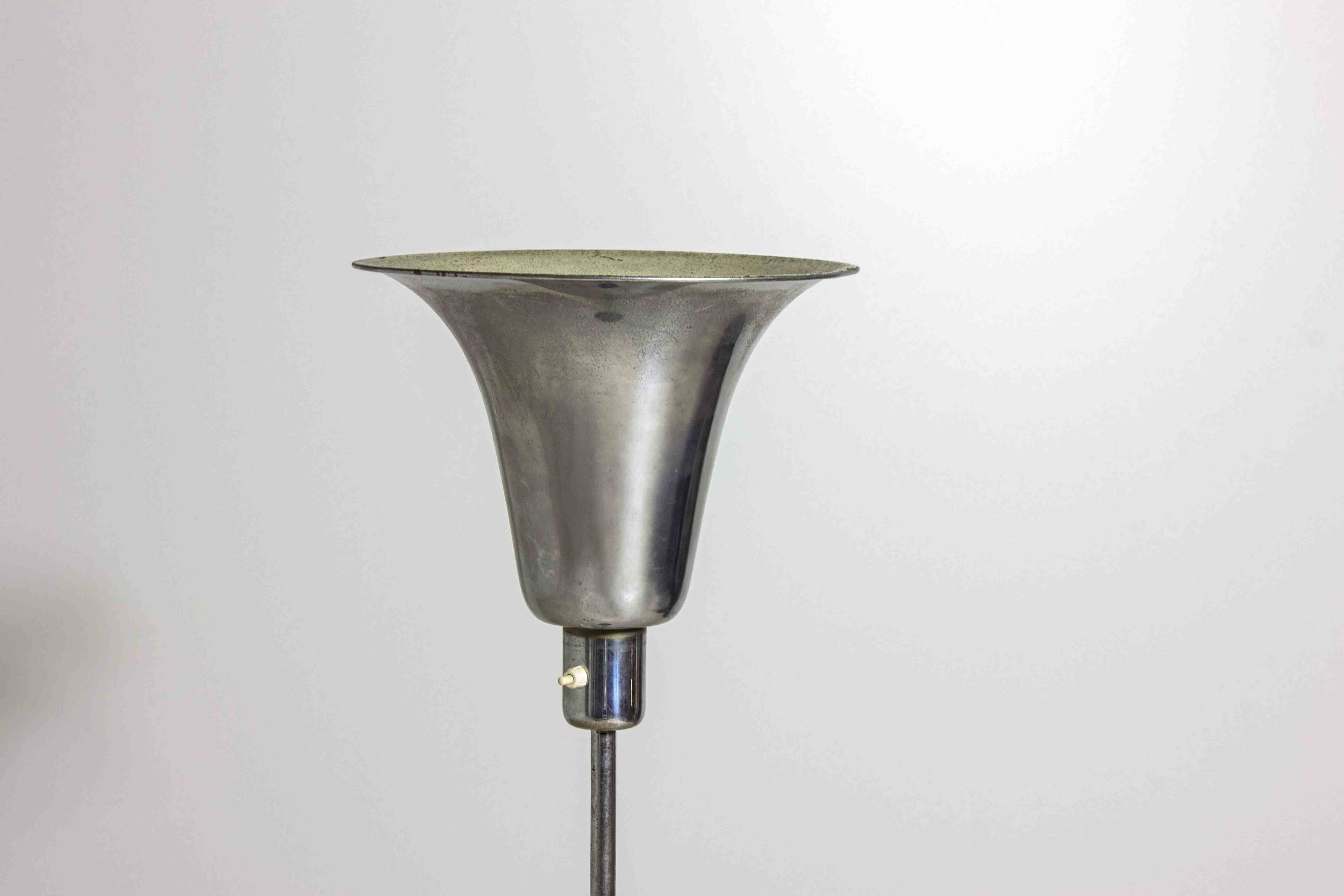 Louis Poulsen “Bridgelampe” in chrome, Denmark 1950s