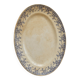 Antique oval serving dish, ironstone Creil & Montereau - Tolga model