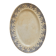 Antique oval serving dish, ironstone Creil & Montereau - Tolga model