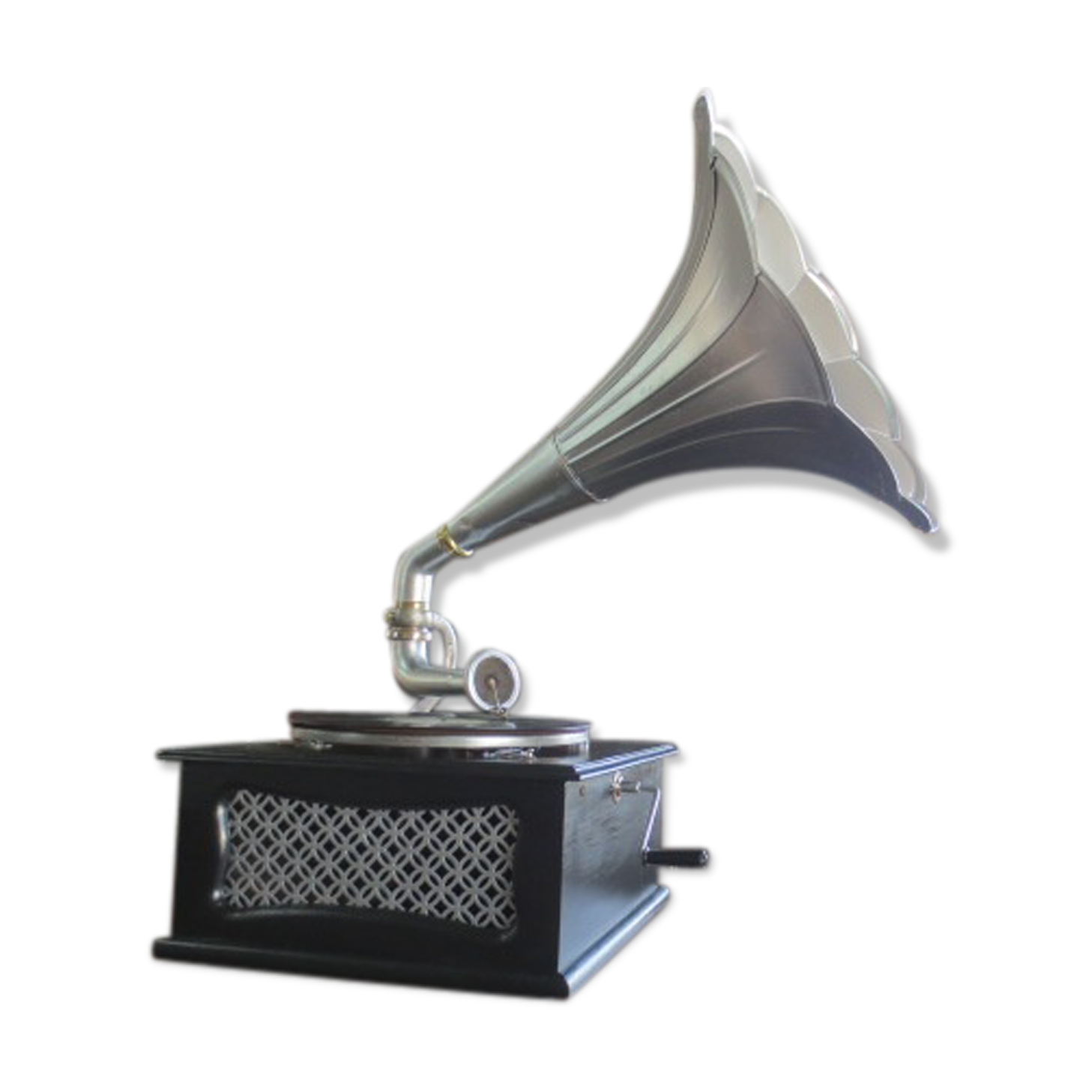 Ancien gramophone 19 eme siècle
