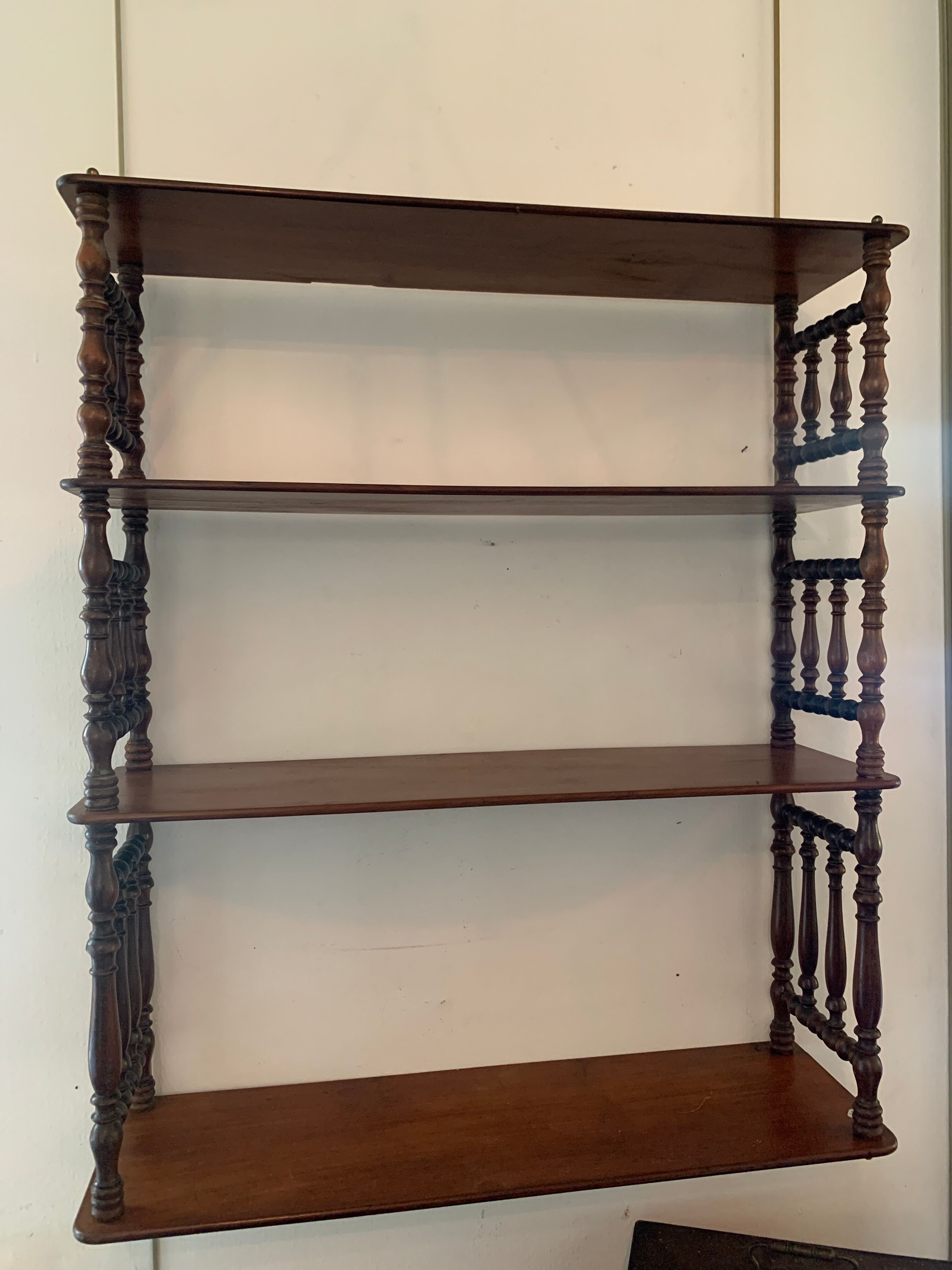 Mahogany shelf