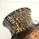 Copper Vase with Wrought Iron Snake and Leaves attr. to Alessandro Mazzucot