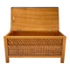 Rattan chest bench for children