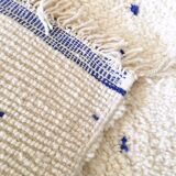Beni ouarain carpet with blue polka dots 117x157cm
