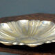 Silver metal fruit plate