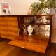 Buffet style années 50, placage teck, laque
