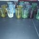 20 verres biot en verre souffle