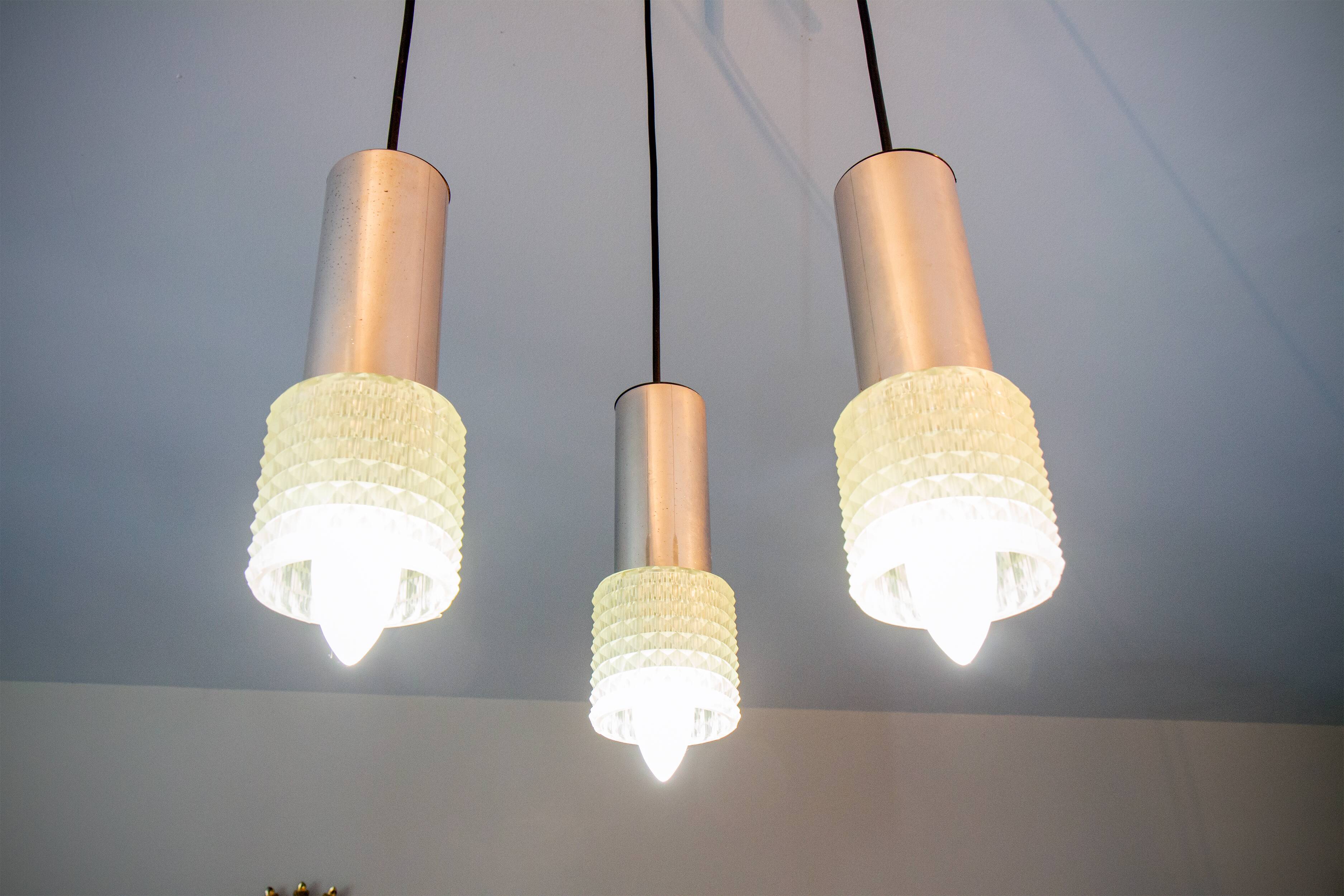 Suspension Space age 3 lights, 1960-70
