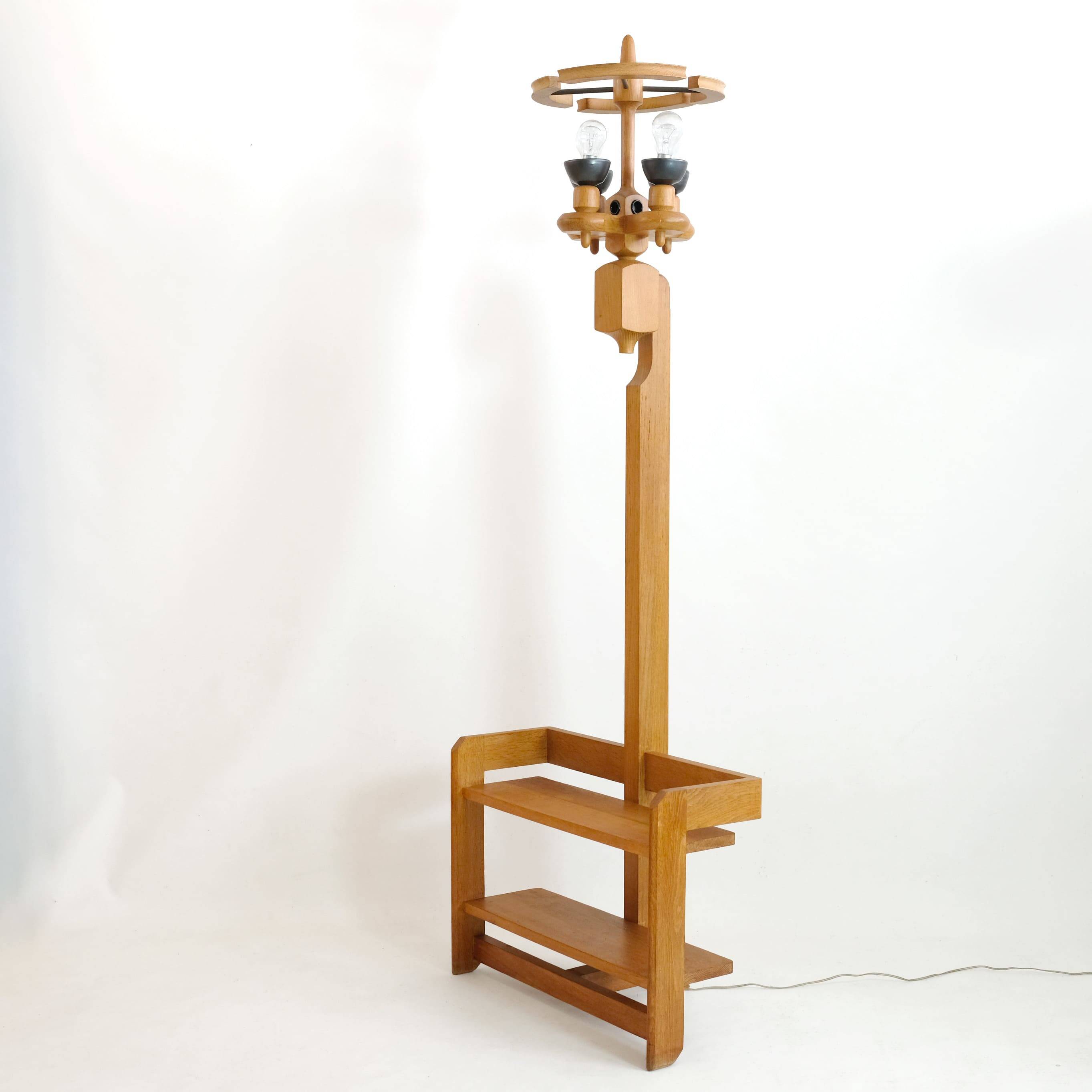 Guillerme and Chambron for Your Home, a floor lamp forming a shelf, 196