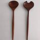 Vintage teak salad cutlery – Scandinavian design from the 60s/70s