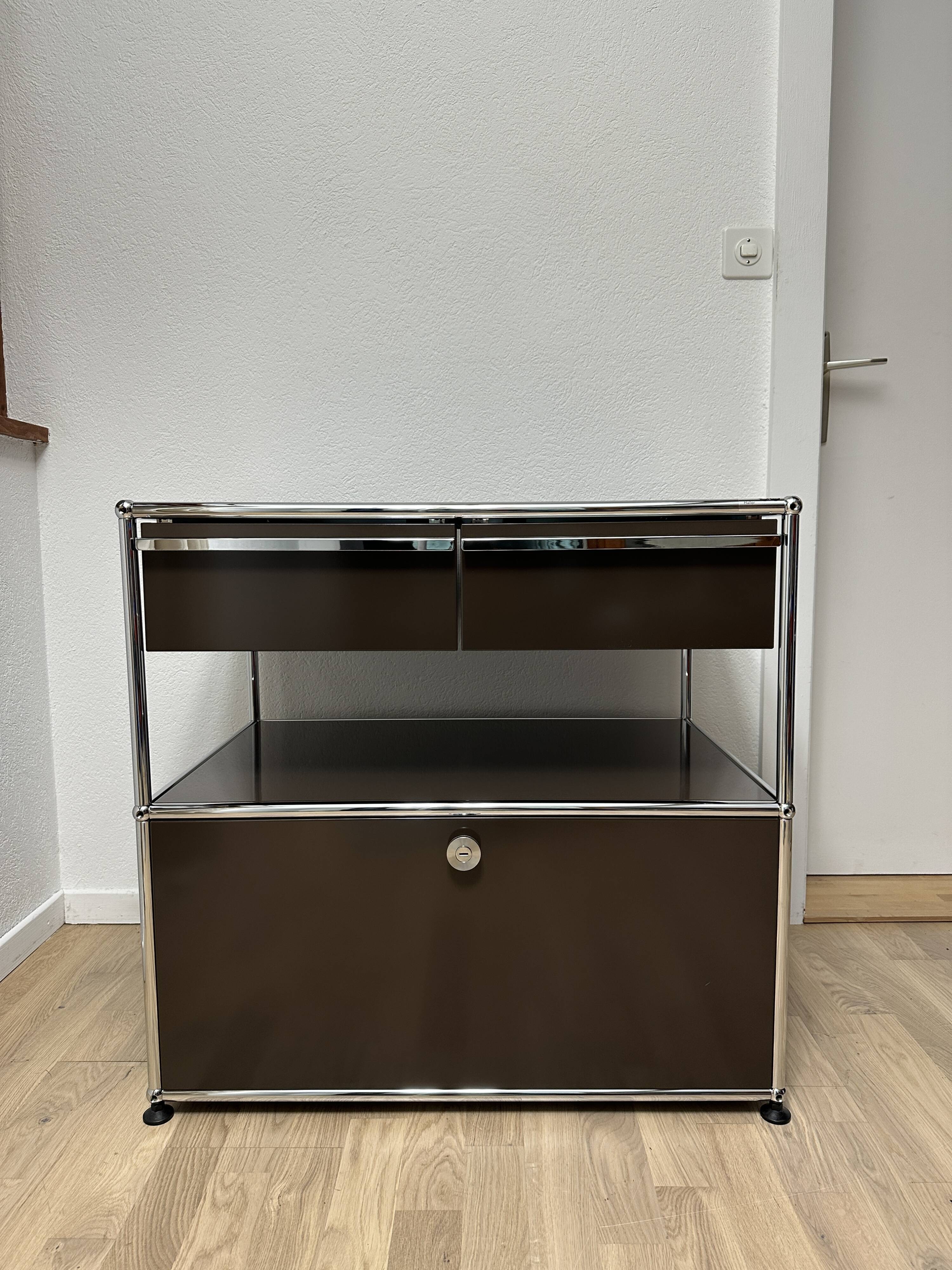 Commode USM Haller en Marron