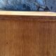 Rattan cabinet with integrated illuminating secretary vintage 1960