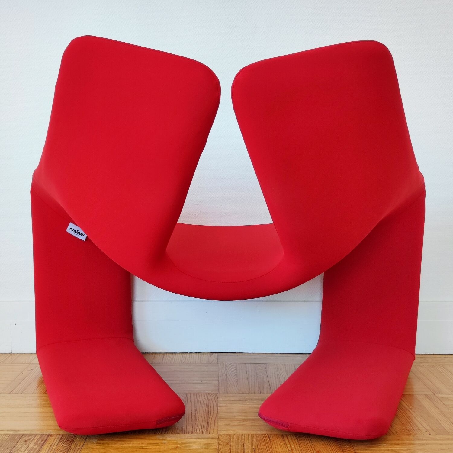 Pair of Zen armchairs by Kwok Hoi Chan for Steiner.