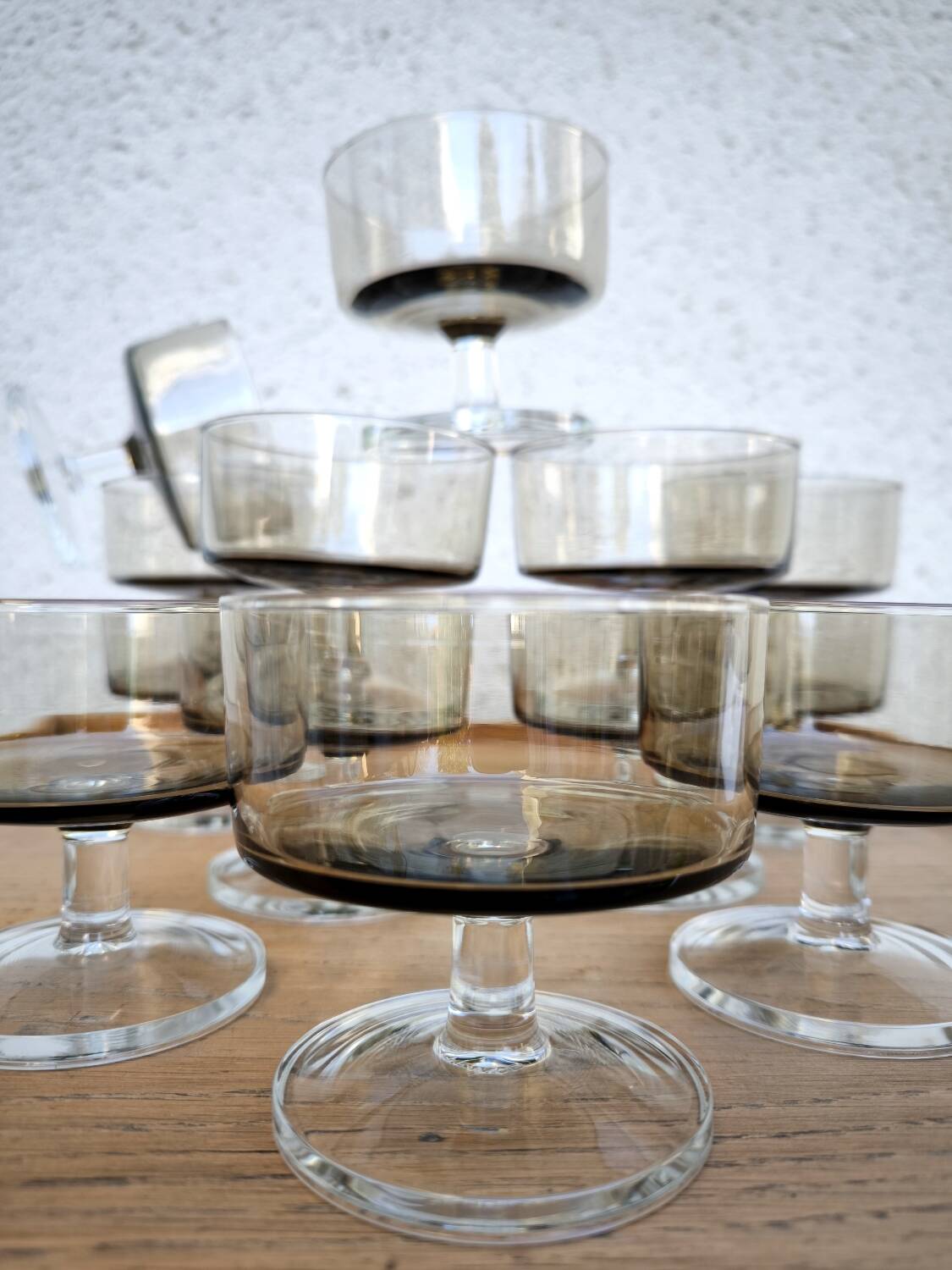 Cavalier champagne glasses