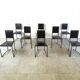 Vintage post modern dining chairs, set of 8