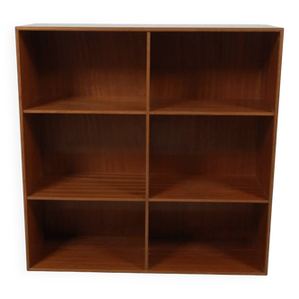 Mogens Koch bookcases with 6 compartments made of solid mahogany made by Rud Rasmussen