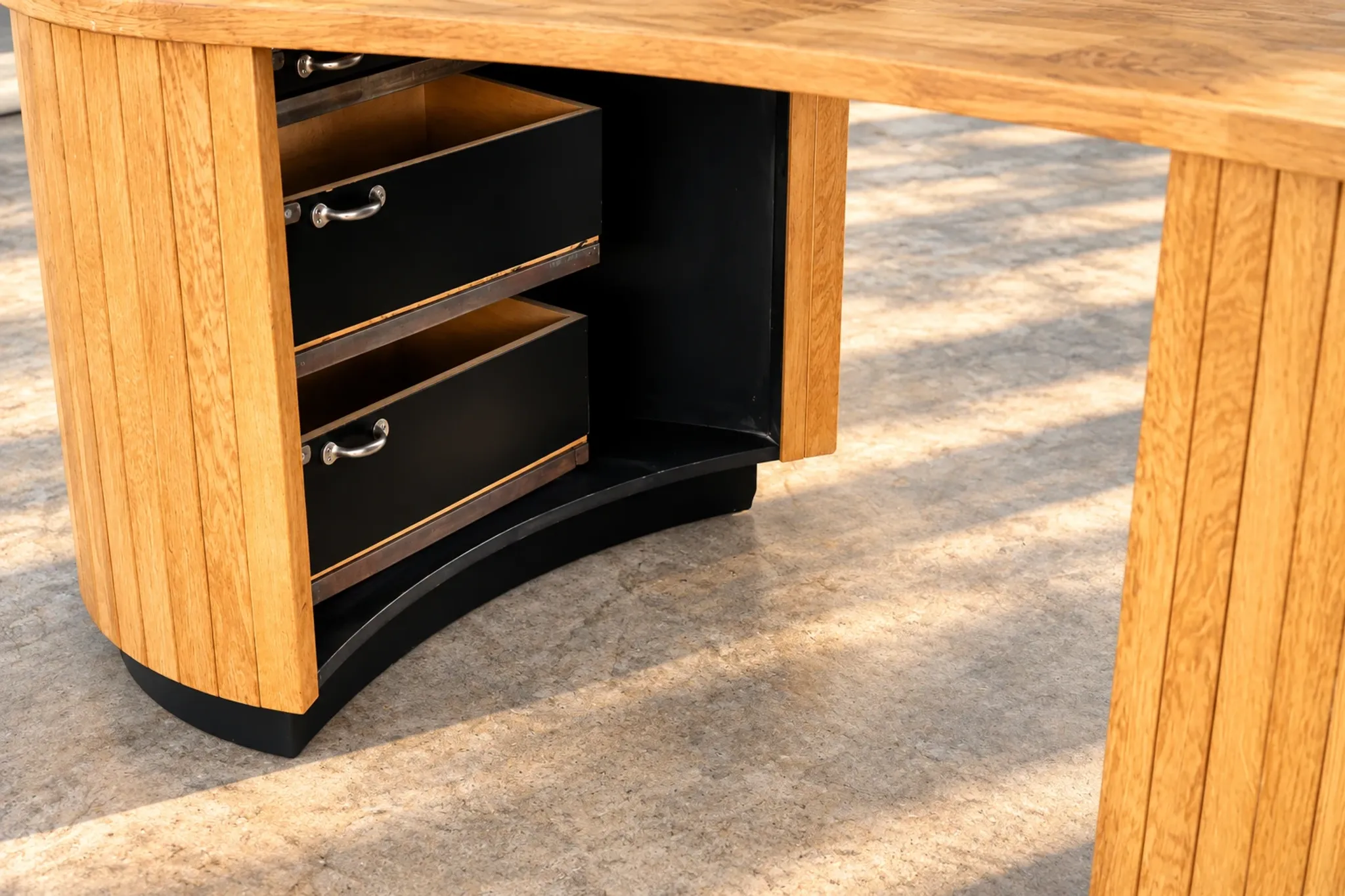 Art Deco desk | oak | 1950s