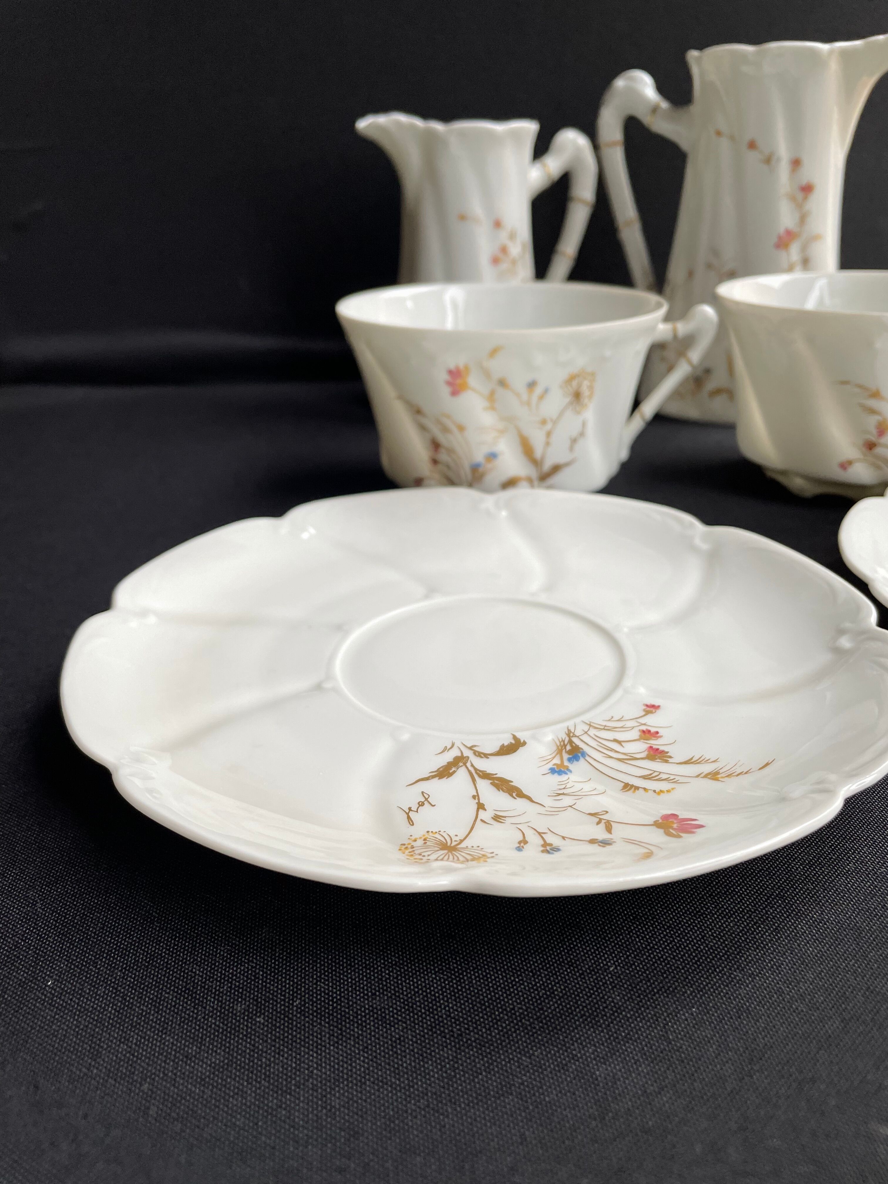 Exclusivity Jammet-Seignolles signed Josl - Limoges - Lunch service for 2 people