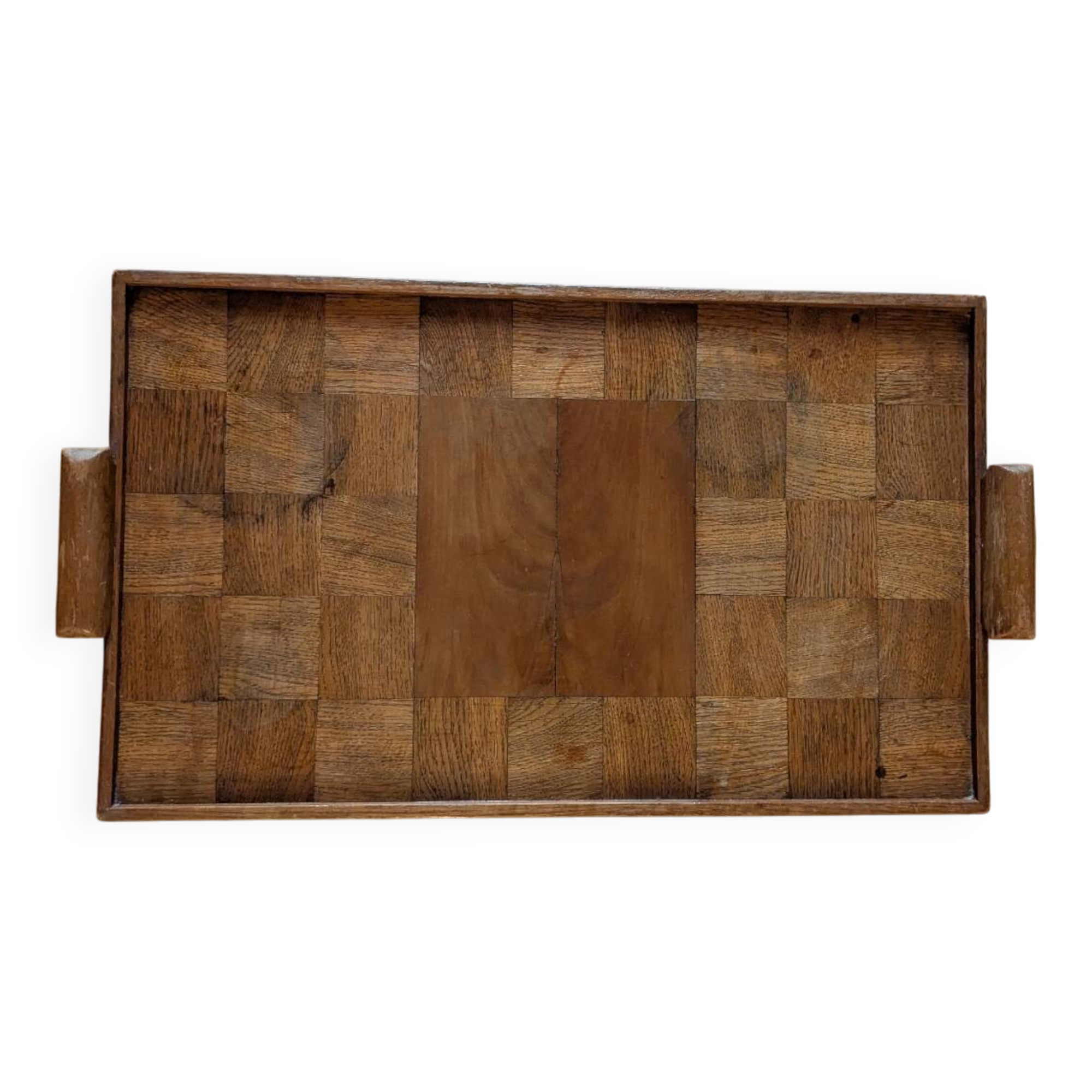 Wooden vintage platter