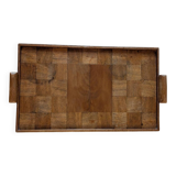 Wooden vintage platter