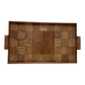 Wooden vintage platter