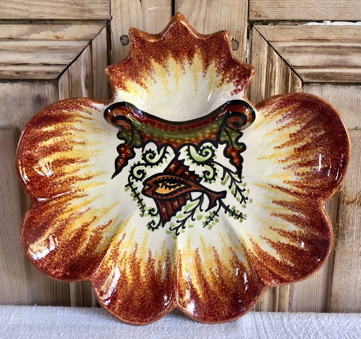 4 plates of oysters barbotine Paul Fouillen Quimper