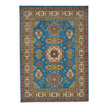 Turkish Handknotted Wool Oushak Rug 173 cm x 242 cm