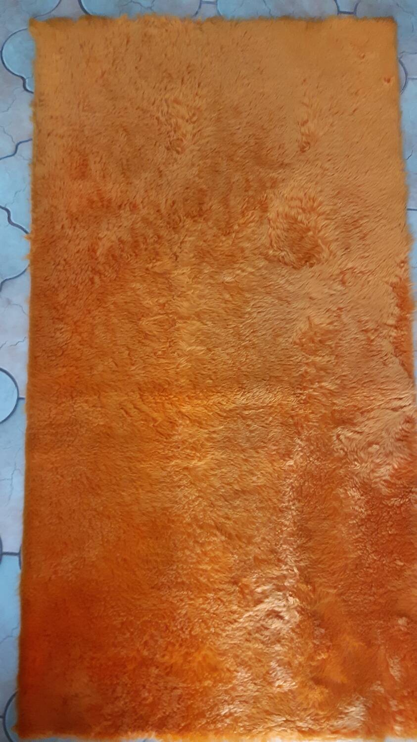 Vintage orange carpet