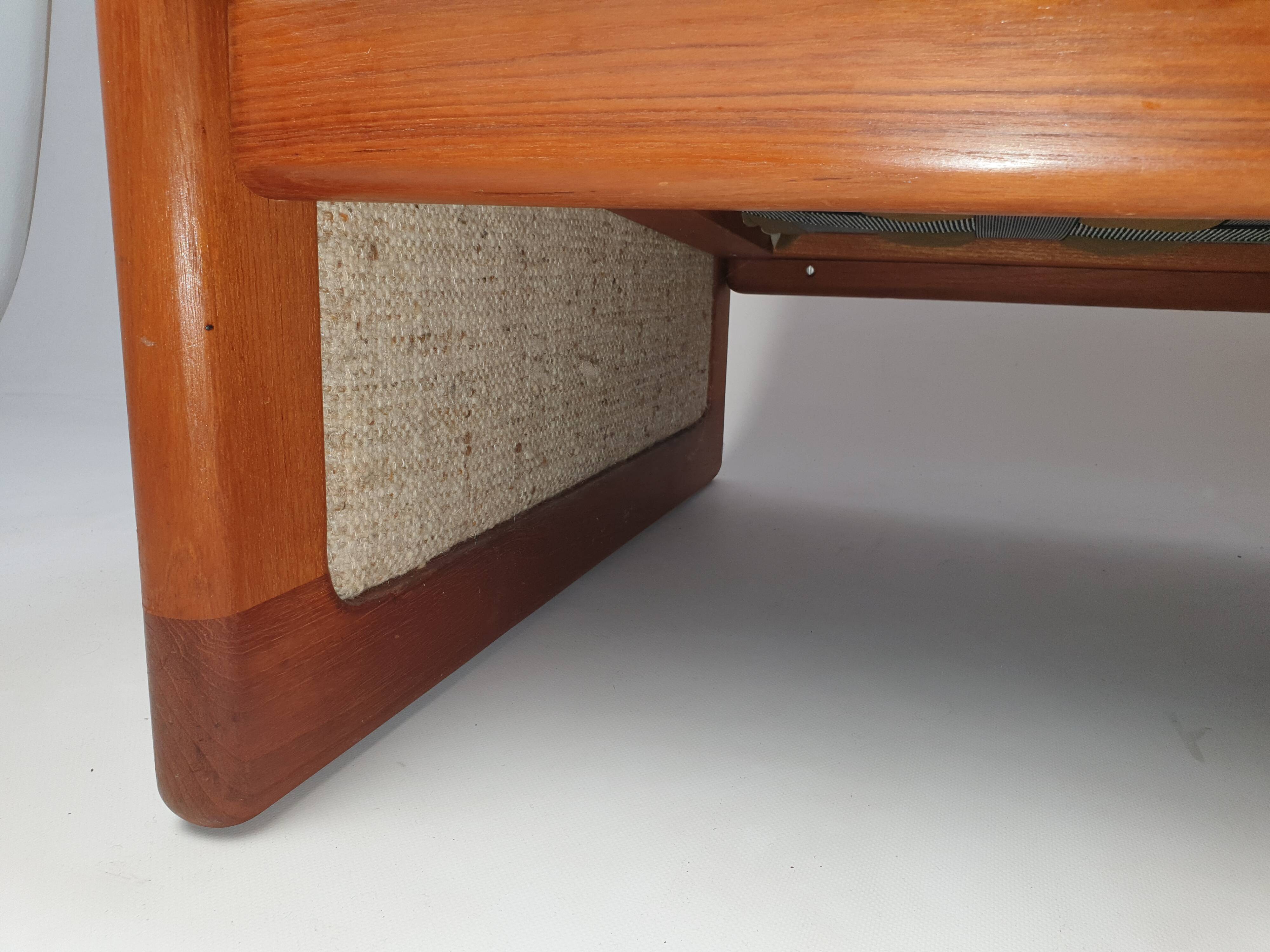 Midcentury Danish Teak 3-seater Sofa, 1970's