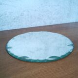 Round beveled mirror to install