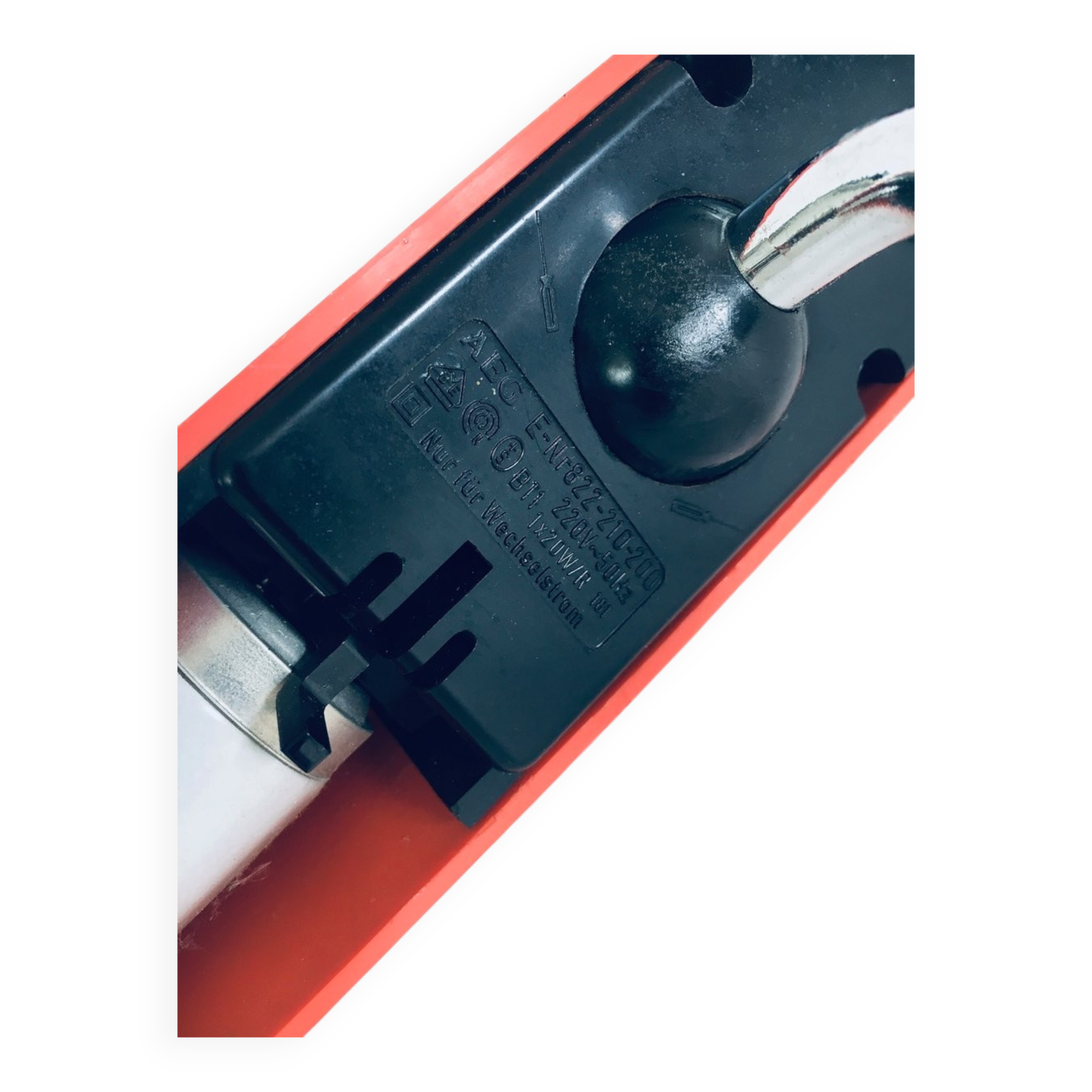 German design swing arm mounted desk lamp from AEG, 1970s