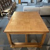 Table from the 1940s in light oak