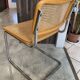Chair without armrests Cesca B32 Marcel Breuer vintage 1980