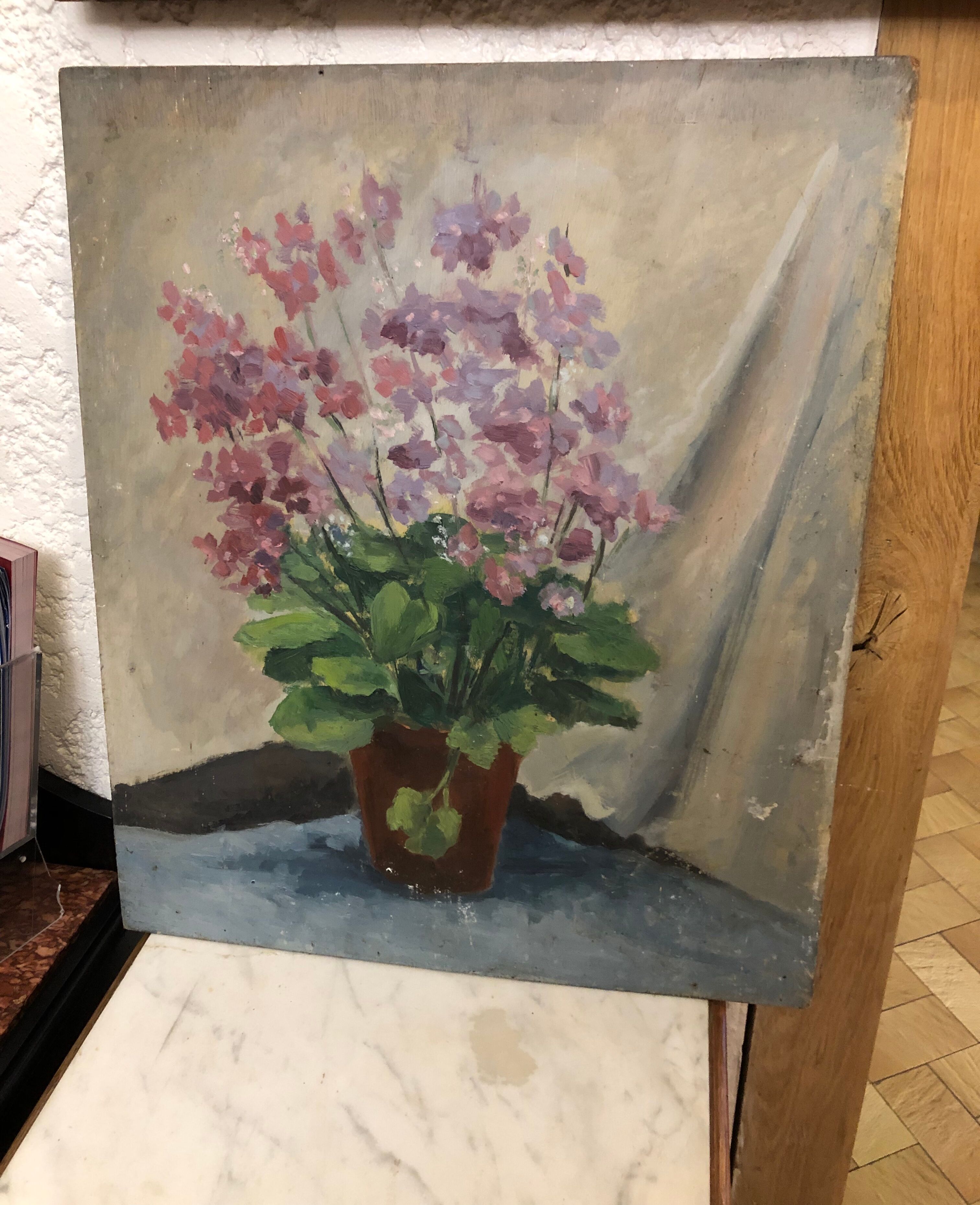 Painting a oil